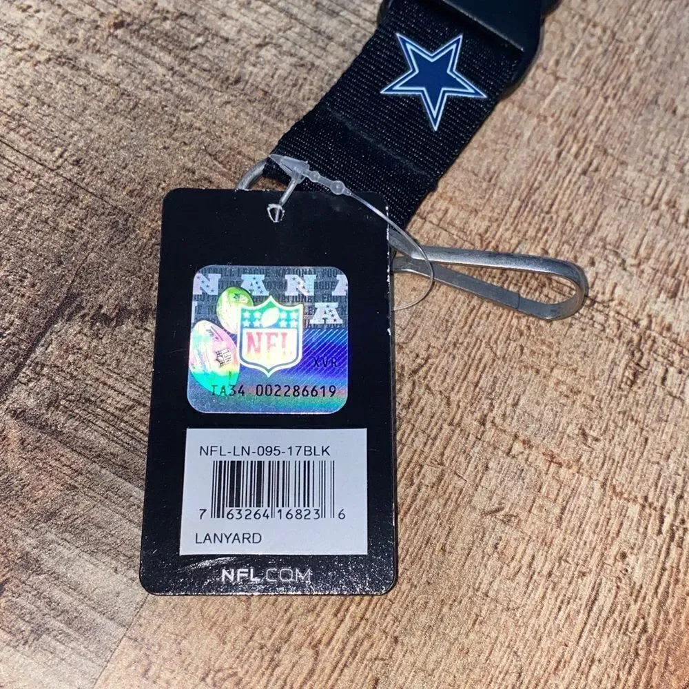 Dallas Cowboys Lanyard Nwt‎